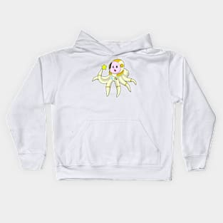 Octopus as Diver with Star Kids Hoodie